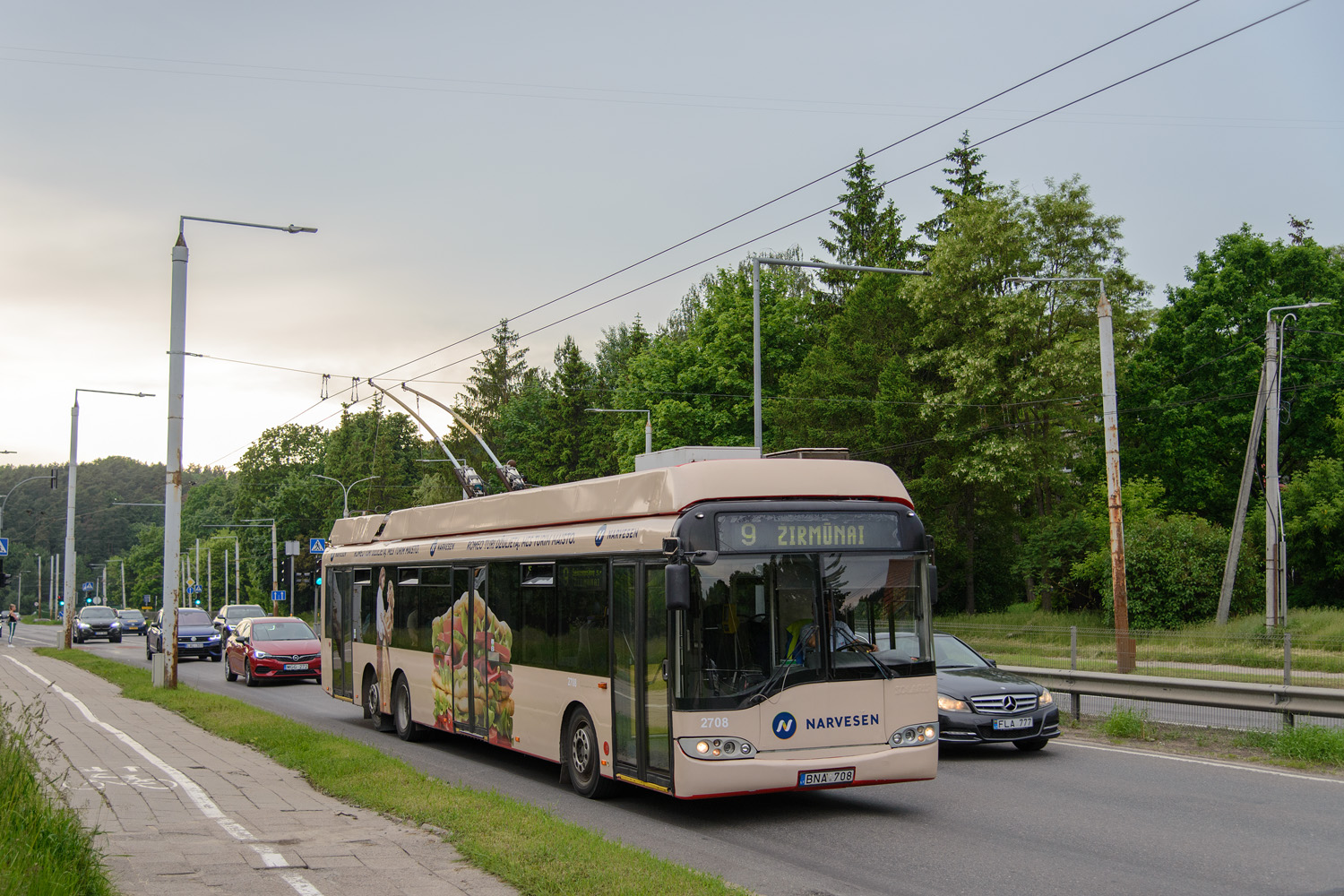 Viļņa, Solaris Trollino II 15 AC № 2708