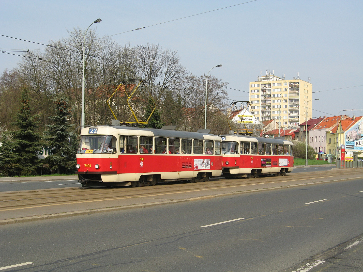 Прага, Tatra T3SUCS № 7101