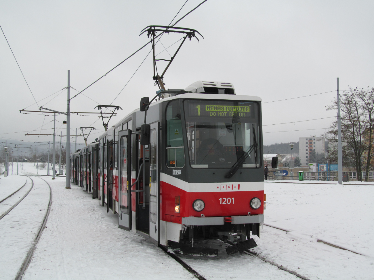 Brno, Tatra T6A5 № 1201