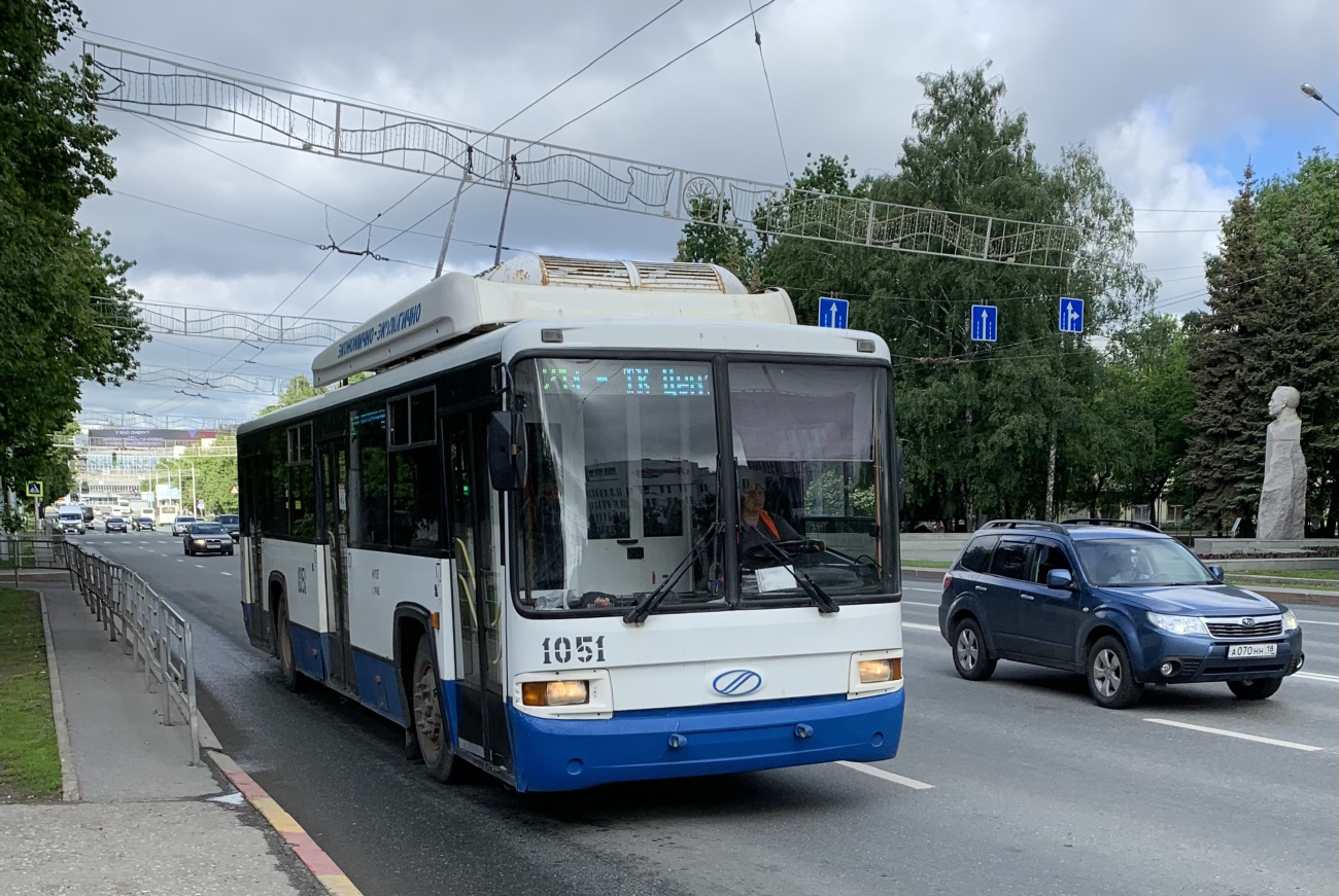 Уфа, БТЗ-52767 № 1051 Уфа, БТЗ-52767 № 1051