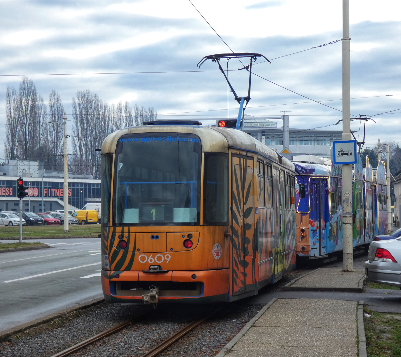 Осиек, Tatra T3PV.O № 0609