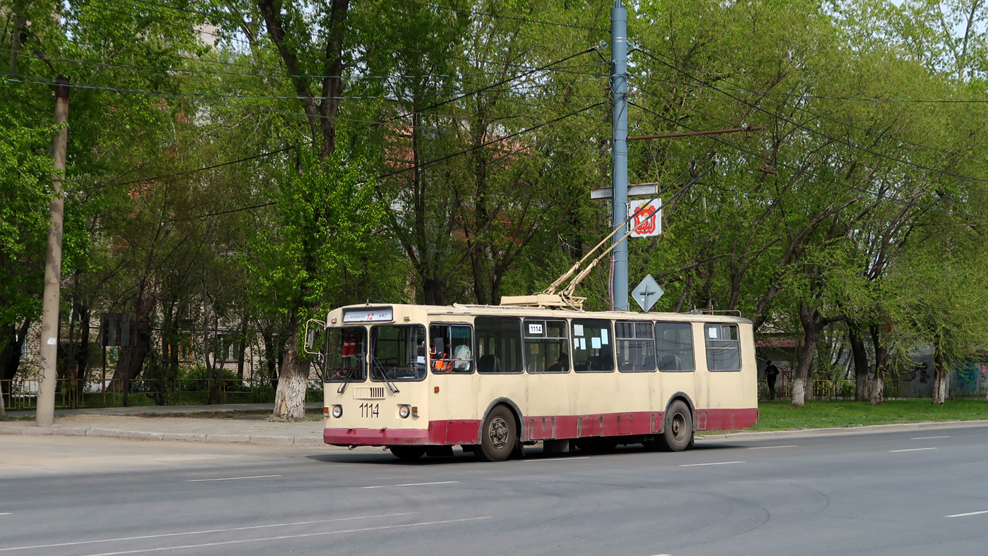 Челябинск, ЗиУ-682Г-012 [Г0А] № 1114