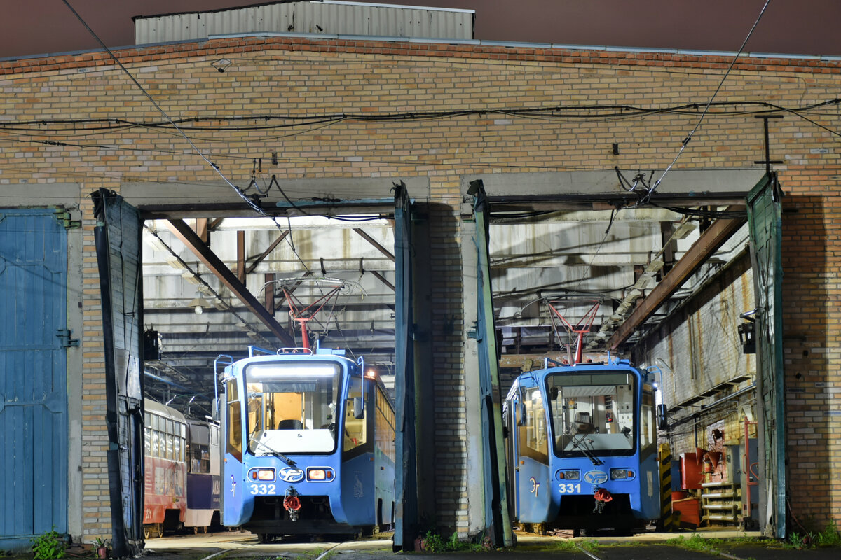 Владивосток, 71-619КС № 332; Владивосток, 71-619К № 331 Владивосток, 71-619КС № 332; Владивосток, 71-619К № 331