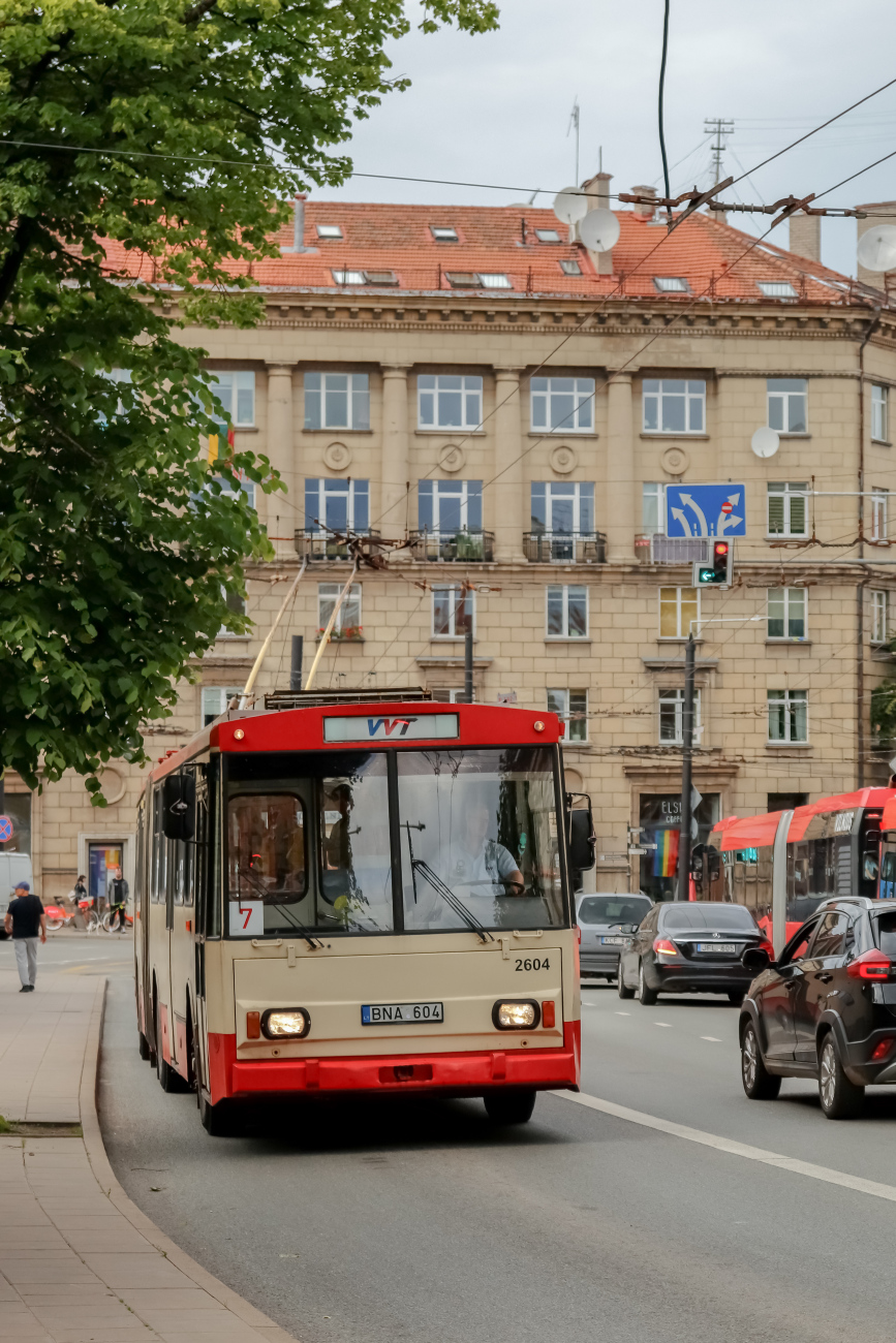 Вильнюс, Škoda 15Tr03/6 № 2604
