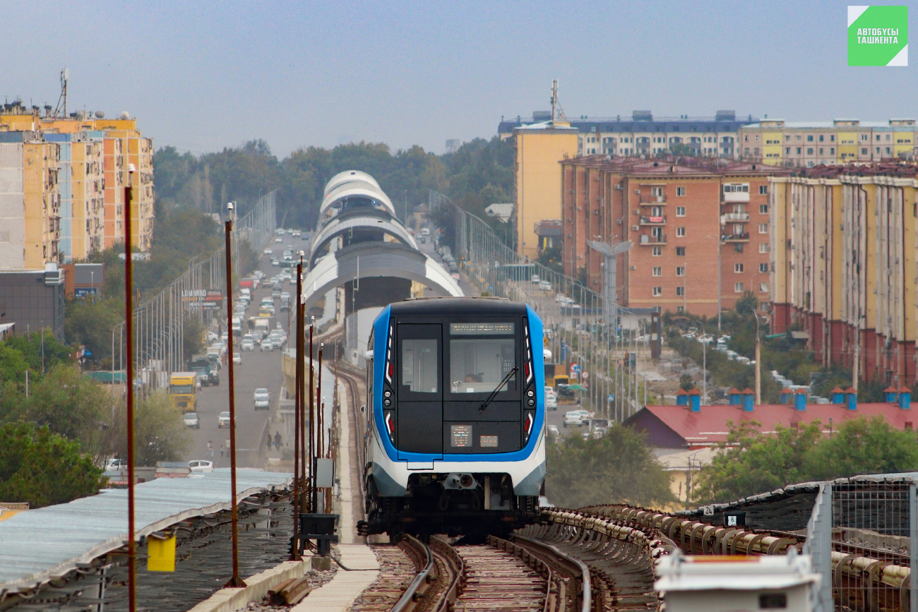Ташкент — Метрополитен — Подвижной состав