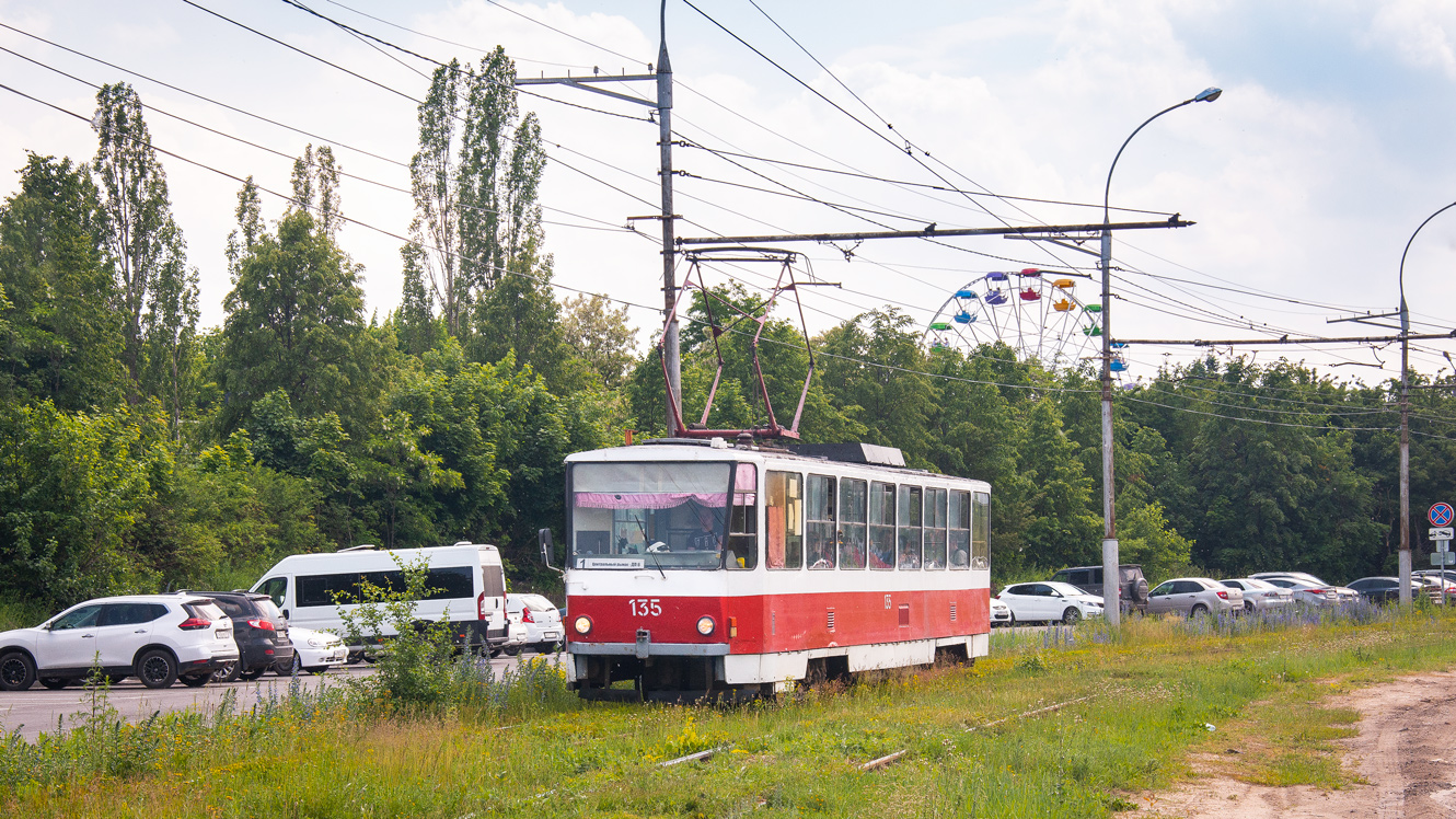 Липецк, Tatra T6B5SU № 135