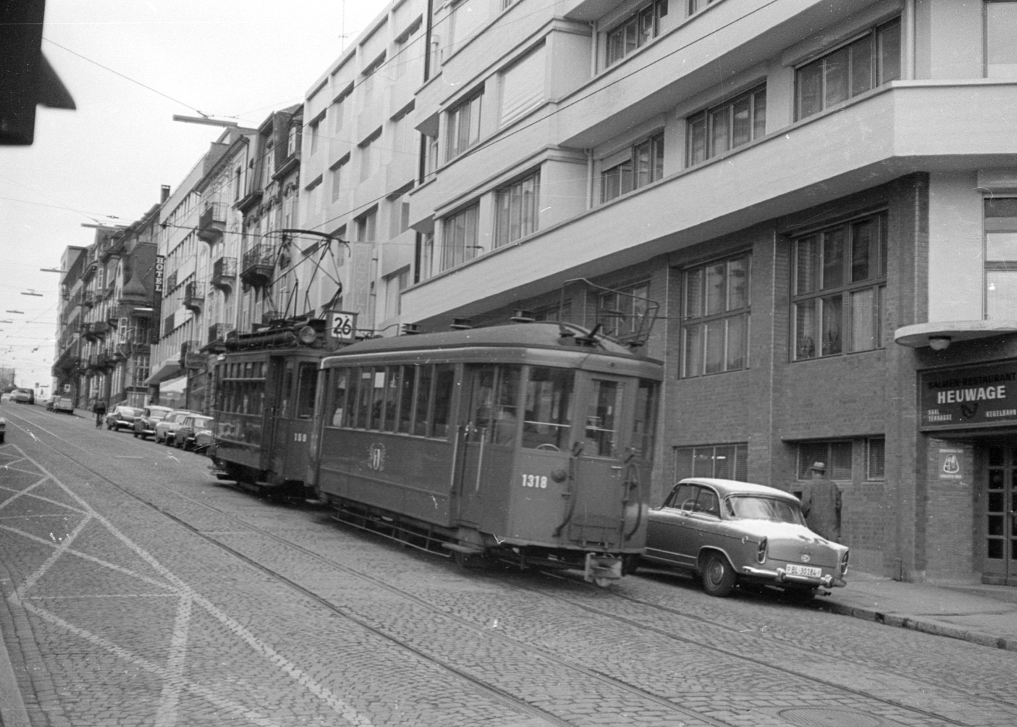 Базель, SWS/SLM C3 № 1318; Базель — Старые фотографии