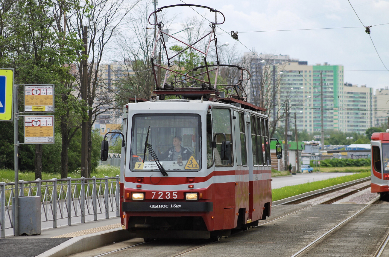 Санкт Петербург, ТС-77 № 7235