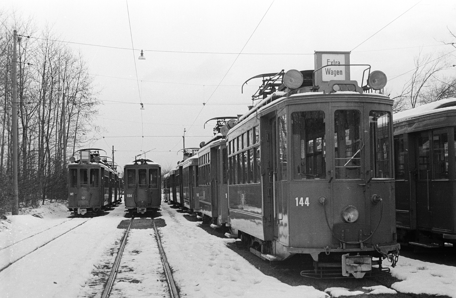 Базель, SWS/BBC Ce 2/2 № 144; Базель — Старые фотографии