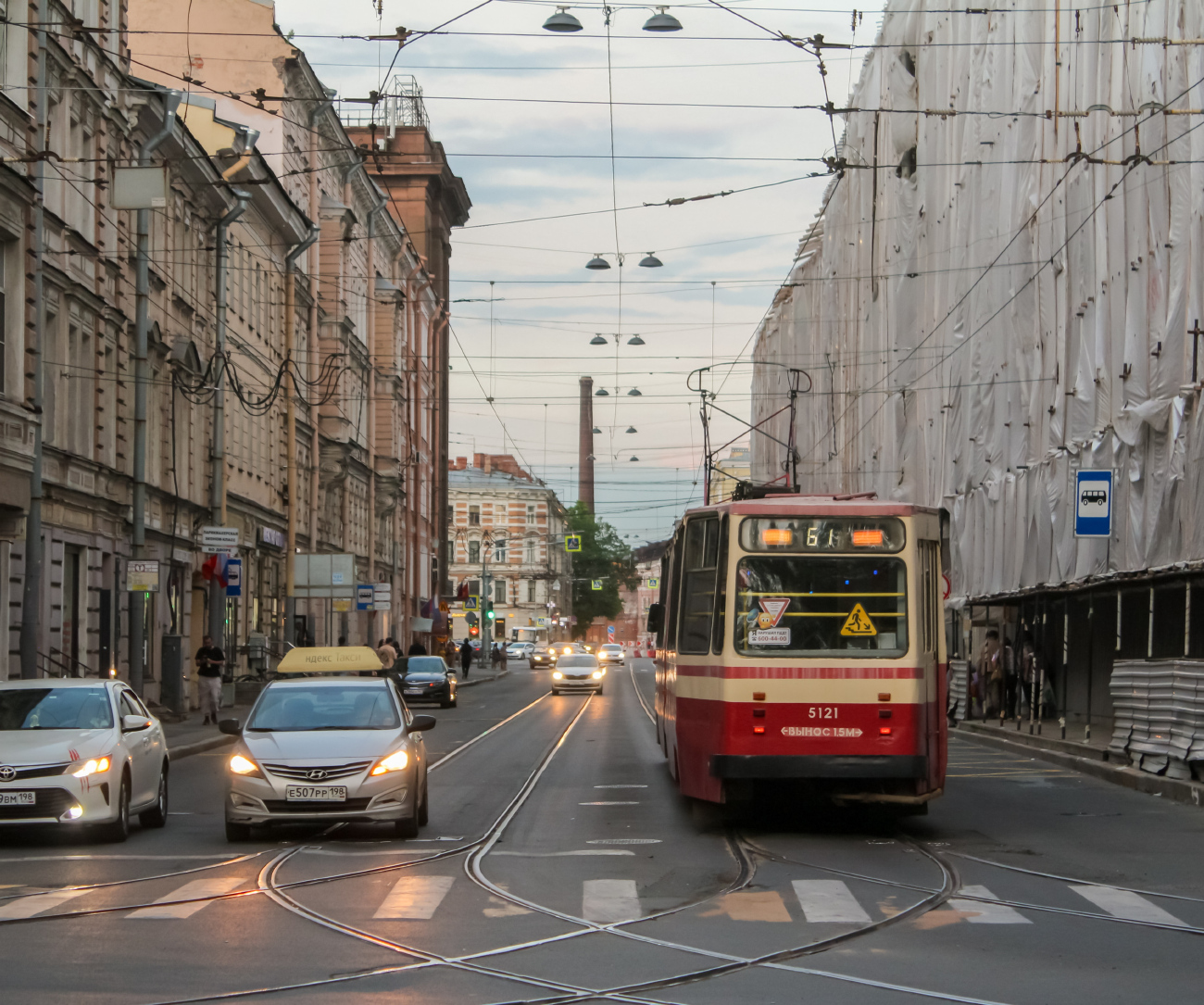 Санкт-Петербург, ЛВС-86К № 5121