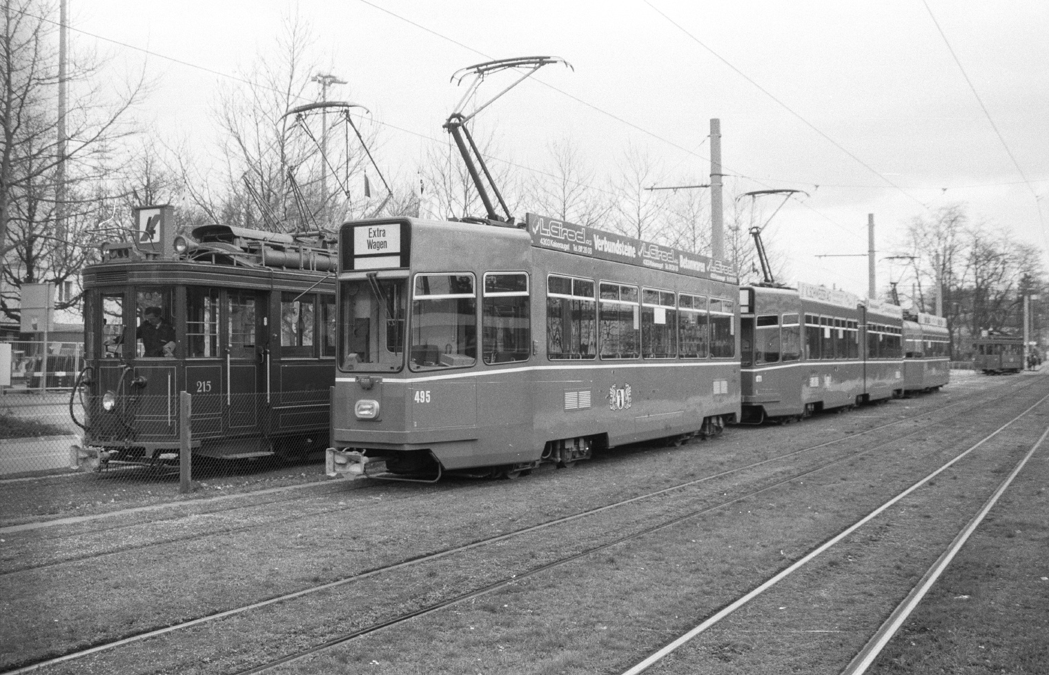 Базель, Schindler/SIG/BBC Be 4/4 № 495; Базель — Старые фотографии