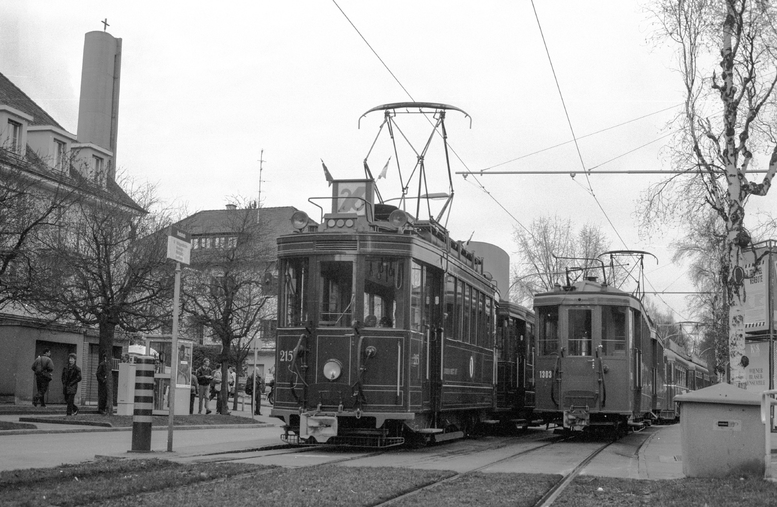 Базель, SIG/BBC Ce 2/2 № 215; Базель — Старые фотографии