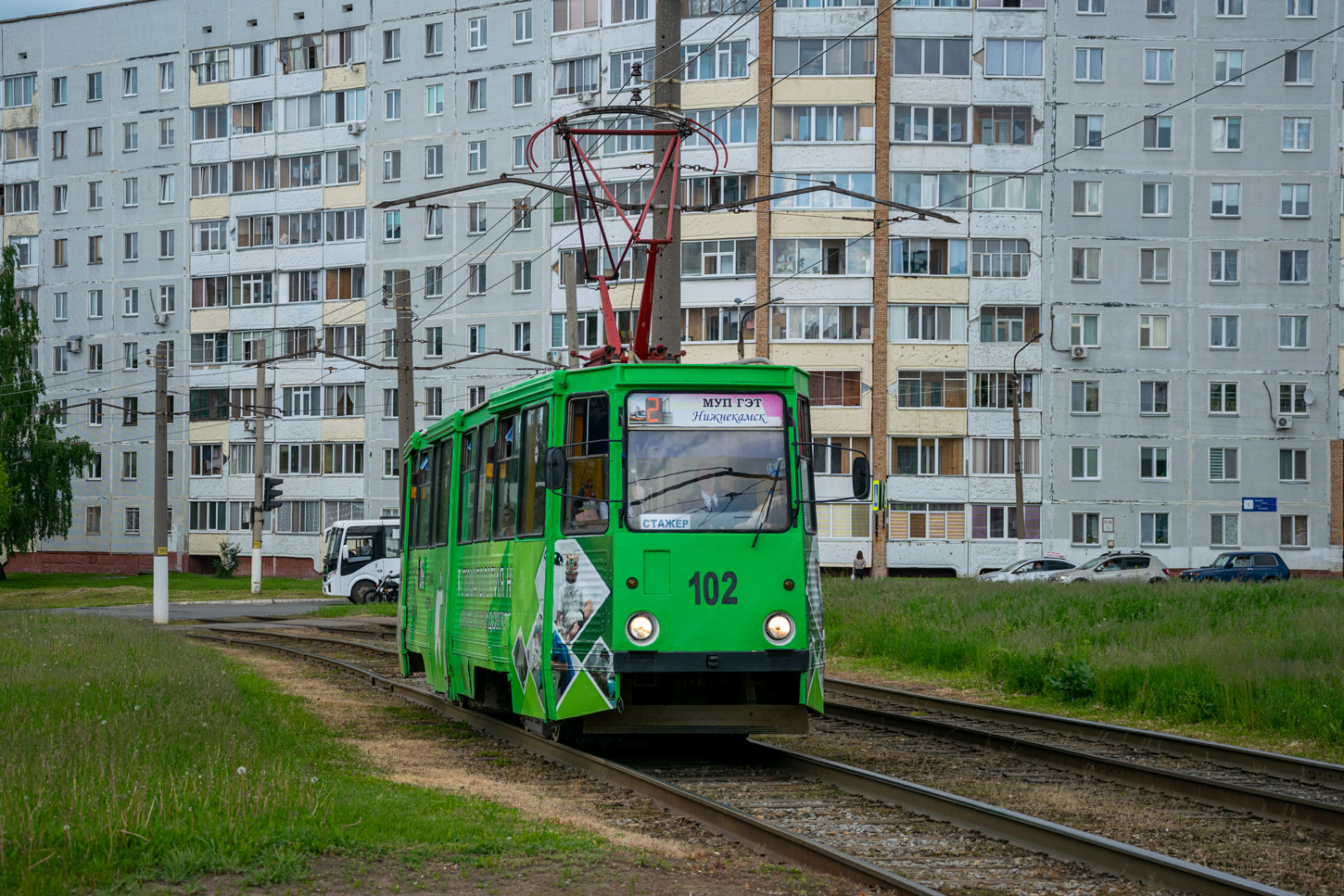 Нижнекамск, 71-605 (КТМ-5М3) № 102