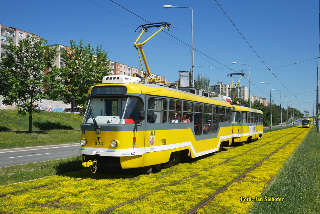 Plzeň, Tatra T3R.PLF № 323