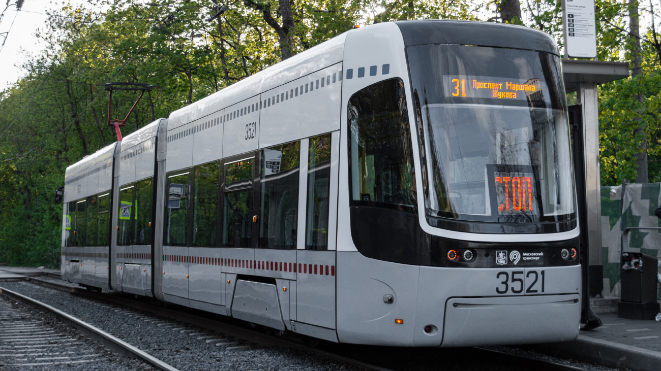 Москва, 71-414 (Pesa Fokstrot) № 3521