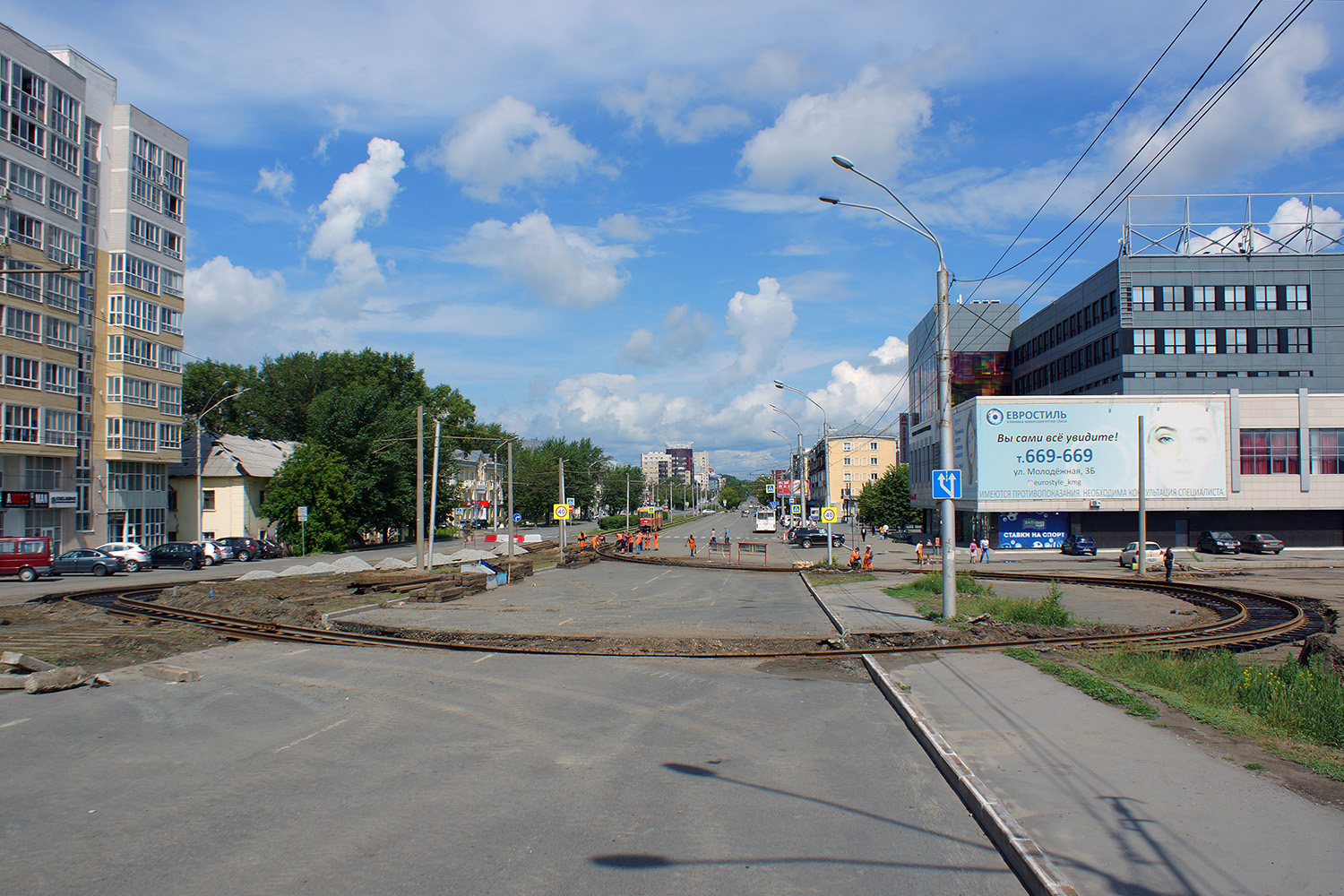 Barnaul — Reconstruction of bridge on Prospect Lenina and Kulagina Street
