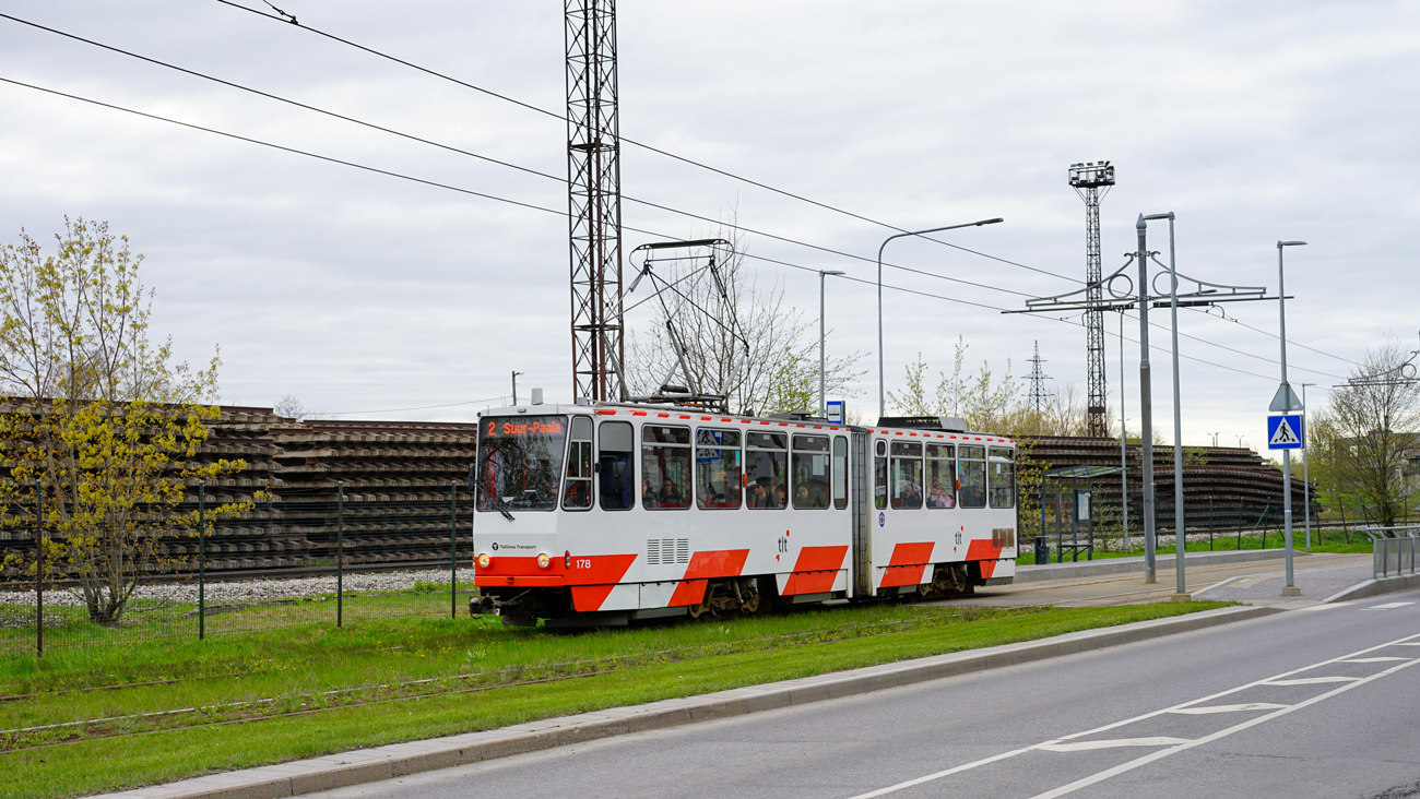 Таллин, Tatra KT4D № 178