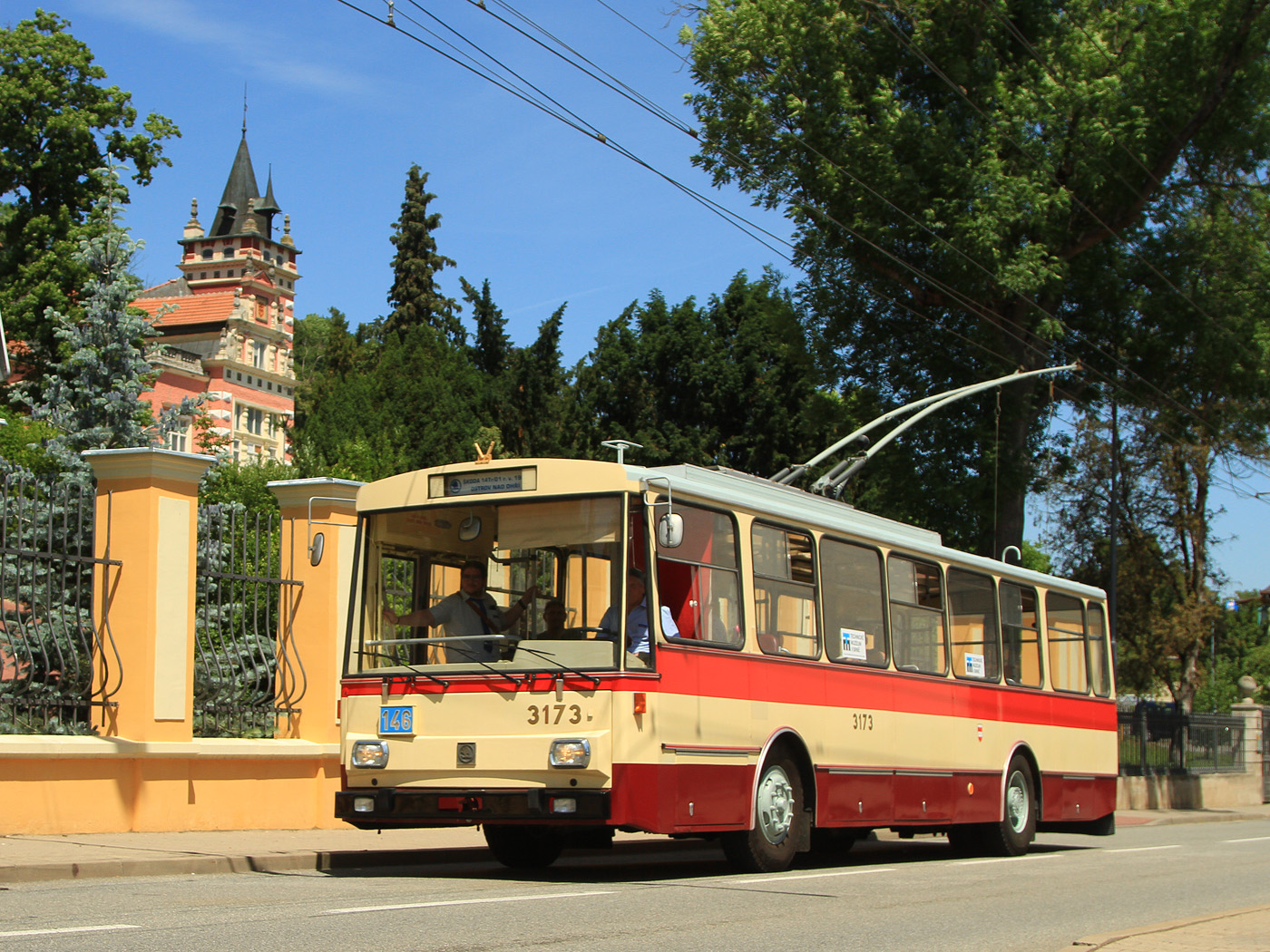 Брно, Škoda 14Tr01 № 3173; Брно — Dopravní nostalgie 2022