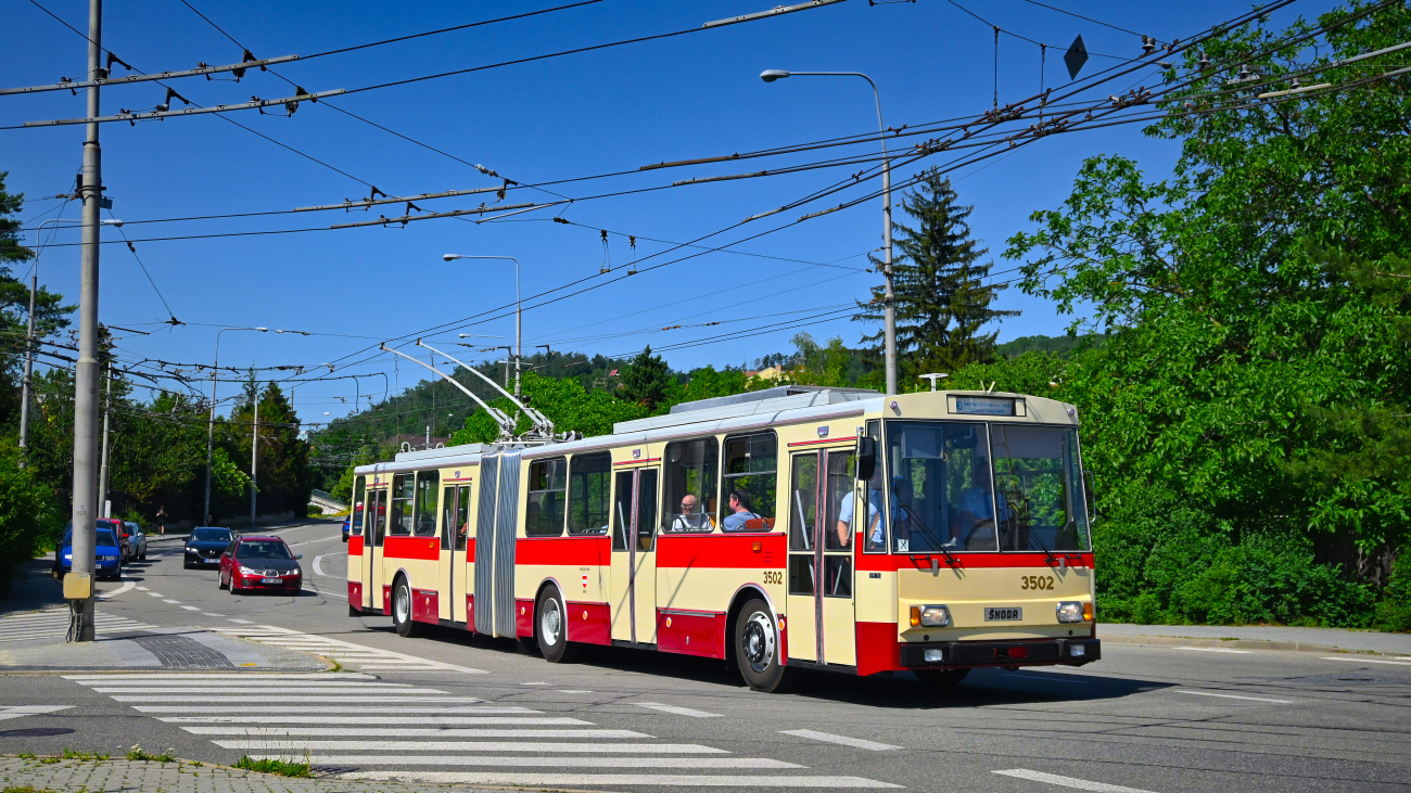 Брно, Škoda 15Tr02/6 № 3502; Брно — Dopravní nostalgie 2022