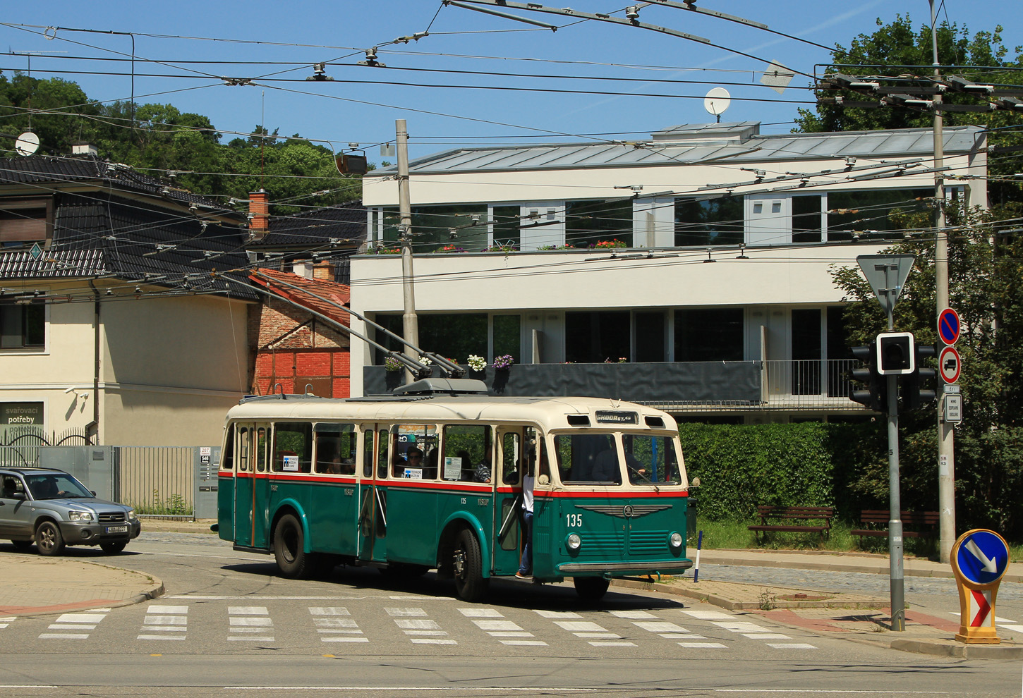 Брно, Škoda 6Tr2 № 135; Брно — Dopravní nostalgie 2022
