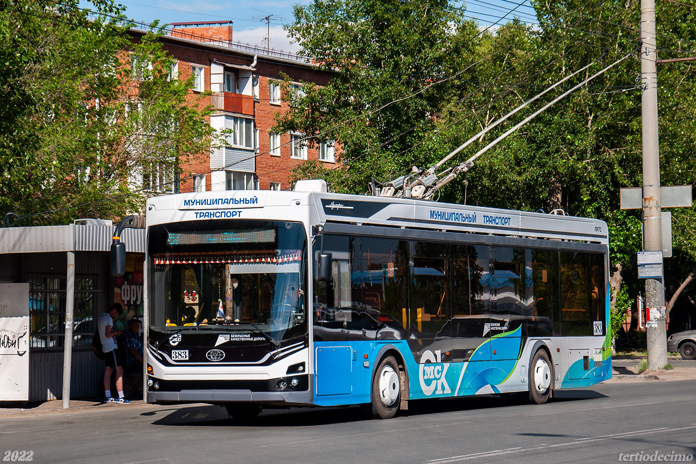 Омск, ПКТС-6281.00 «Адмирал» № 383