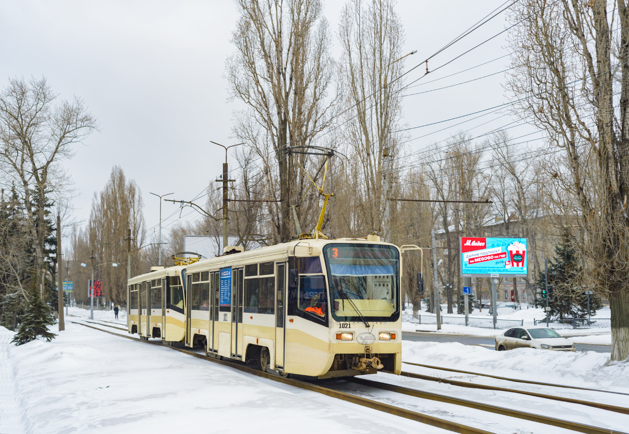 Саратов, 71-619КТ № 1021