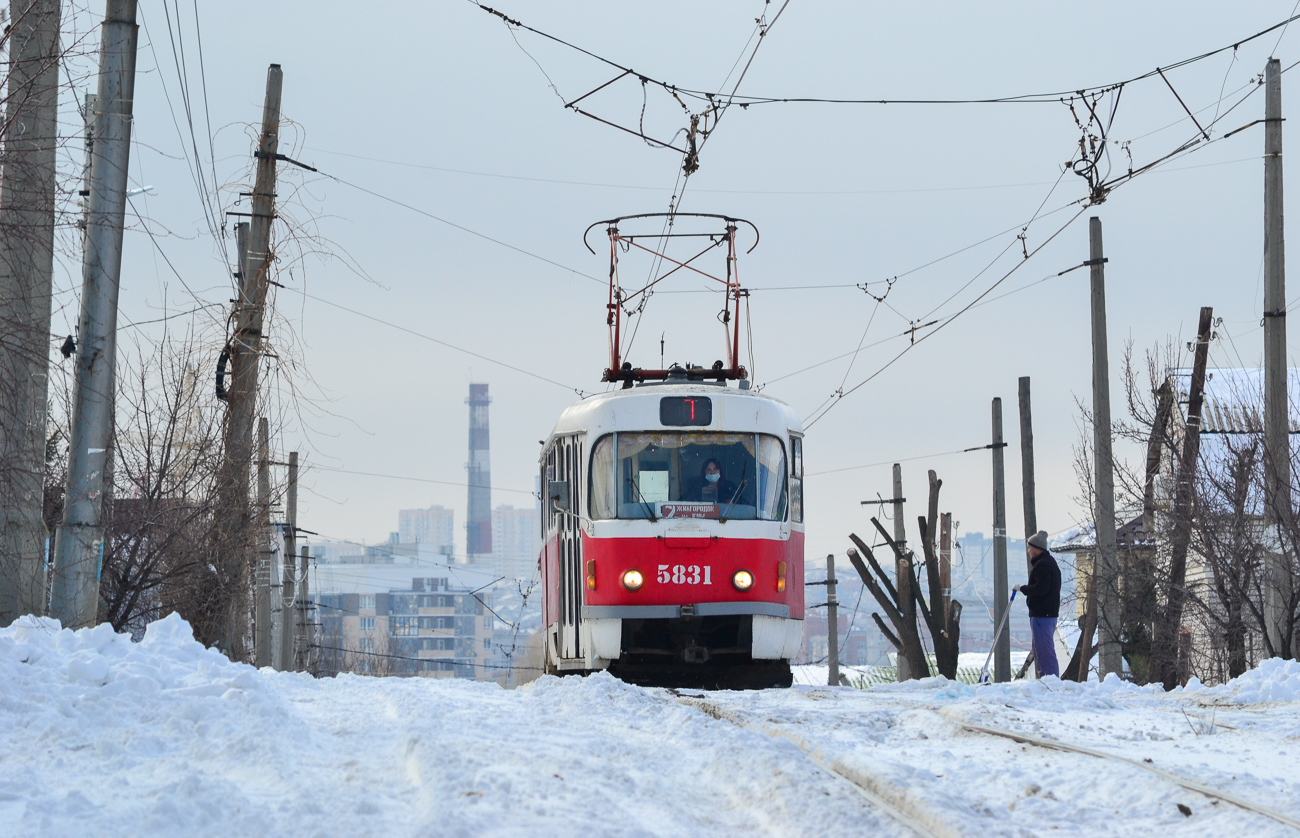 Волгоград, Tatra T3SU № 5831
