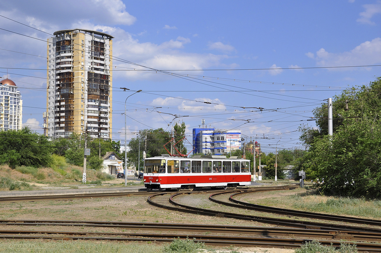 Волгоград, Tatra T6B5SU № 2851