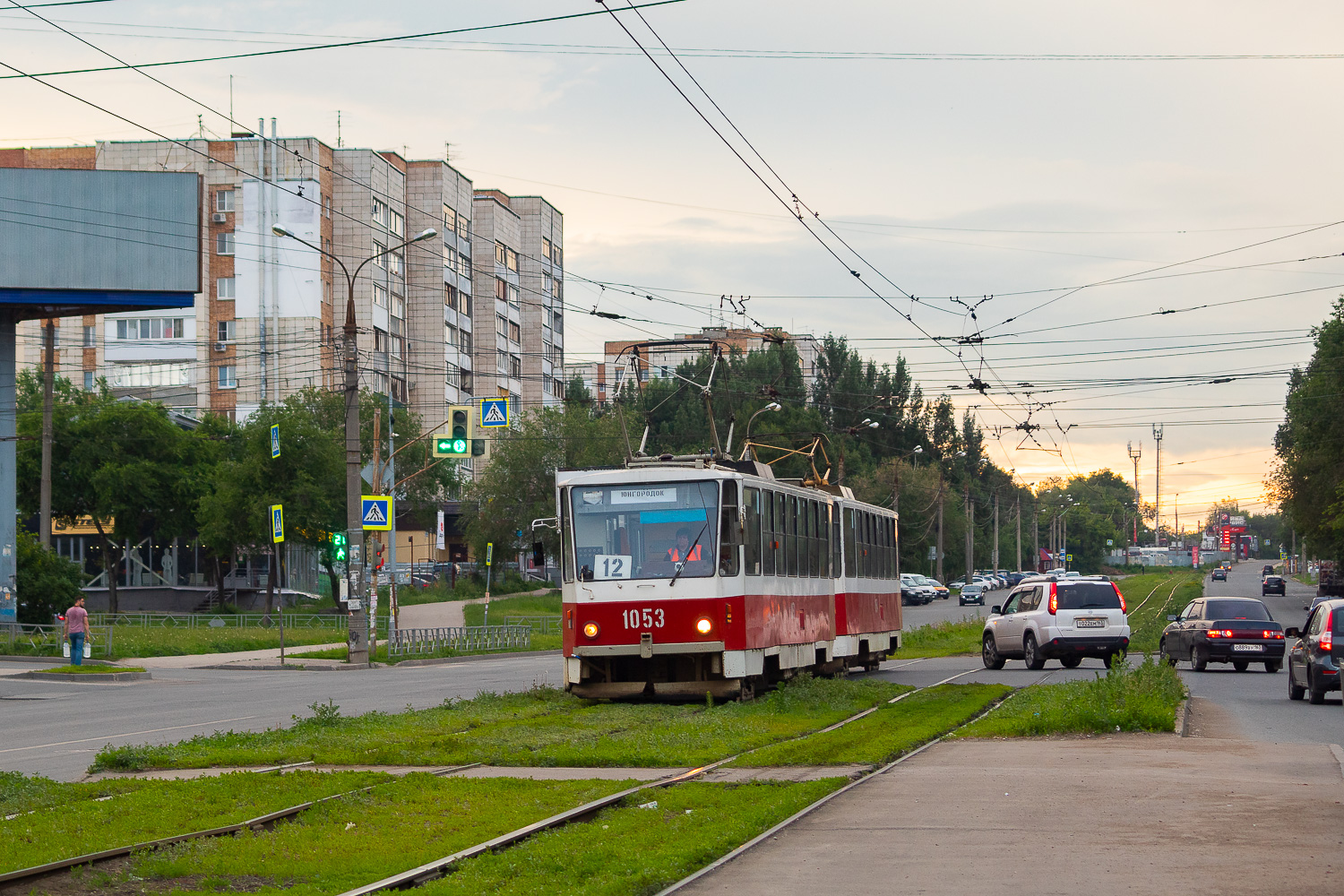 Самара, Tatra T6B5SU № 1053