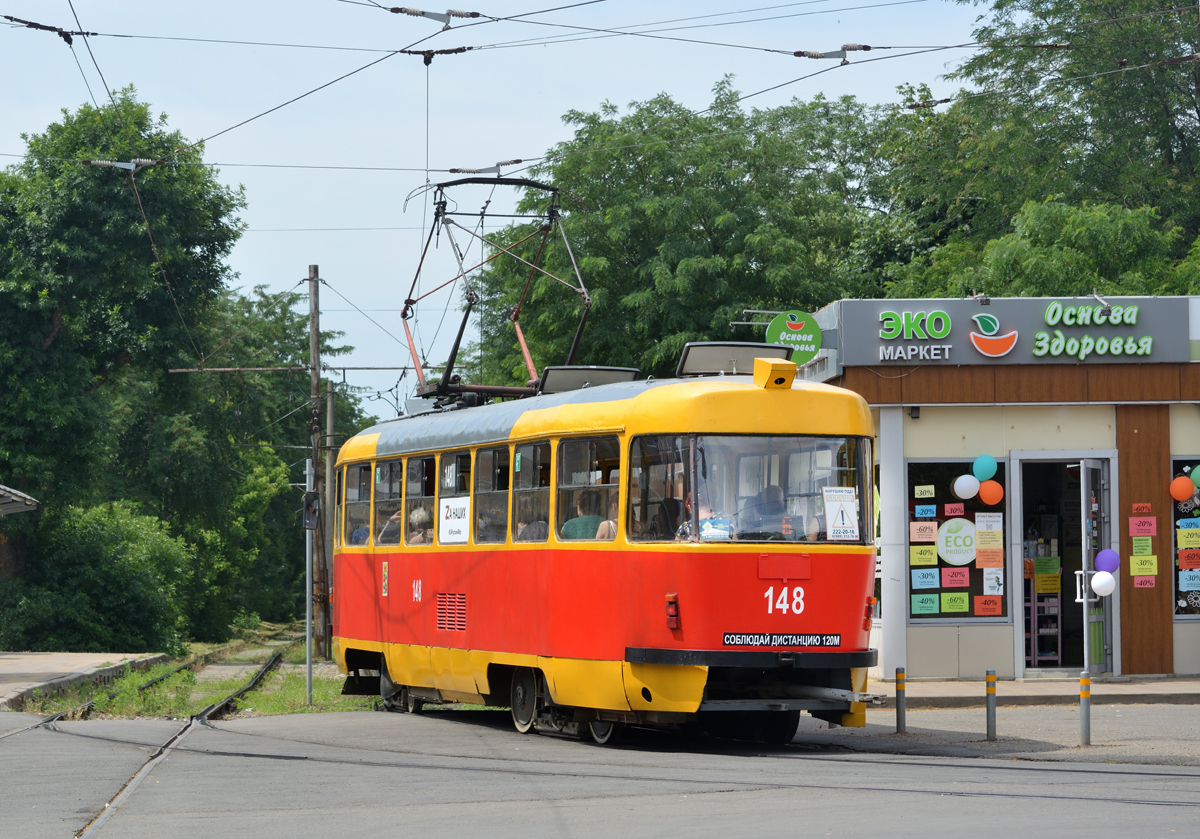 Краснодар, Tatra T3SU № 148