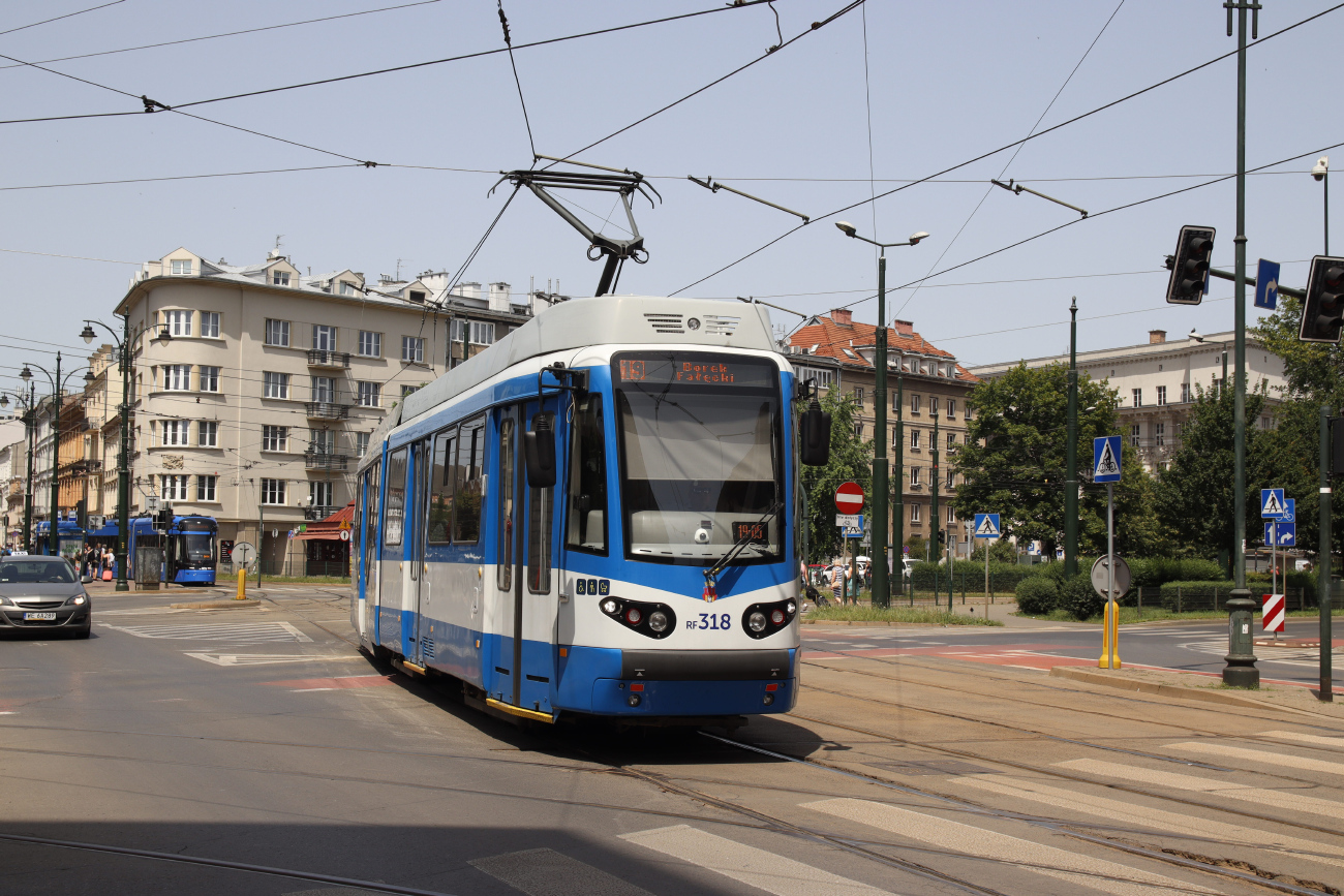 Краков, Duewag/MPK GT8N № RF318