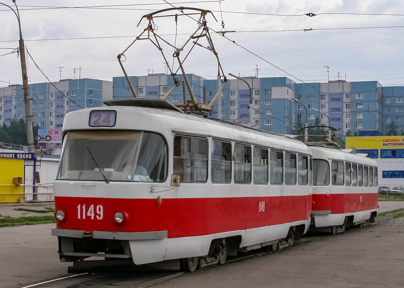 Самара, Tatra T3SU (двухдверная) № 1149; Самара — Конечные станции и кольца (трамвай)