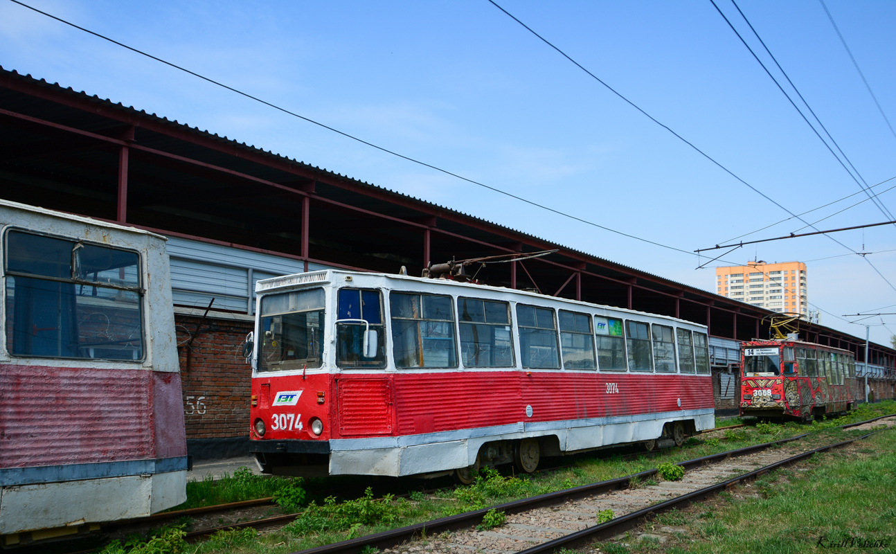 Новосибирск, 71-605 (КТМ-5М3) № 3074