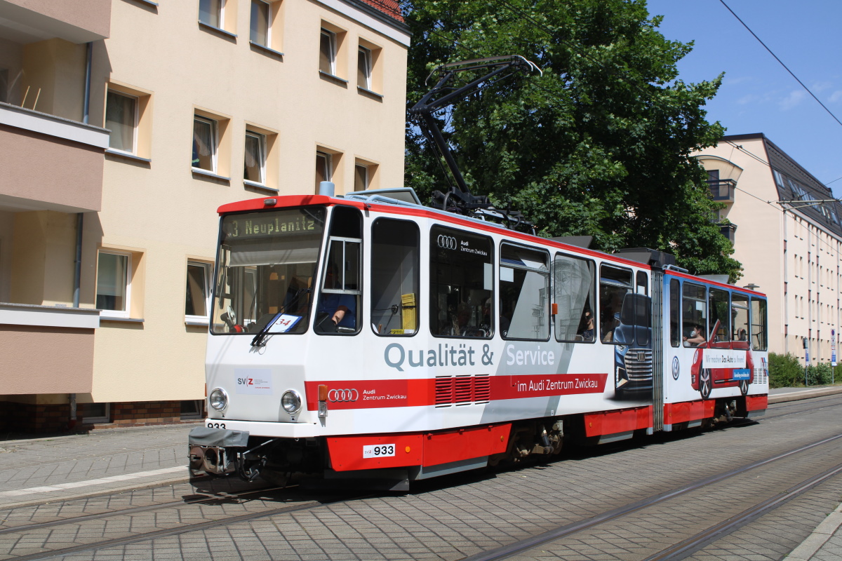 Цвиккау, Tatra KT4DMC № 933 Цвиккау, Tatra KT4DMC № 933