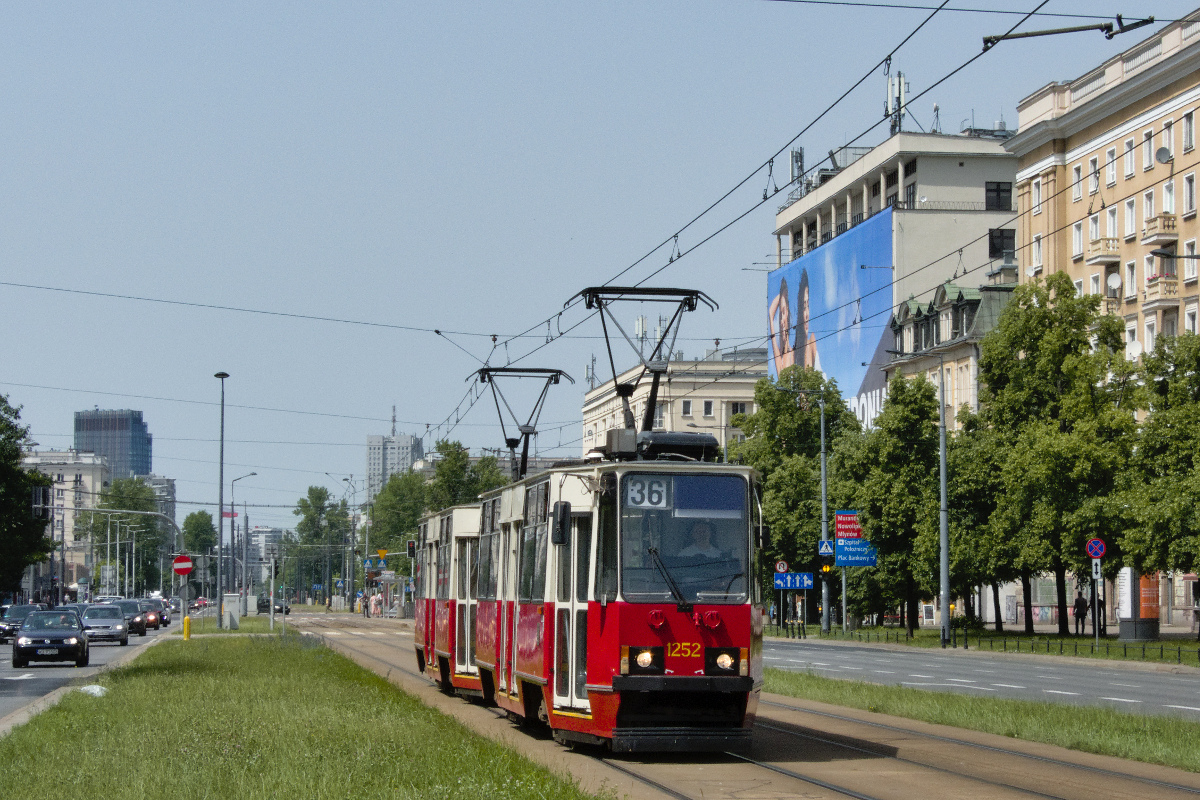 Варшава, Konstal 105Na № 1252