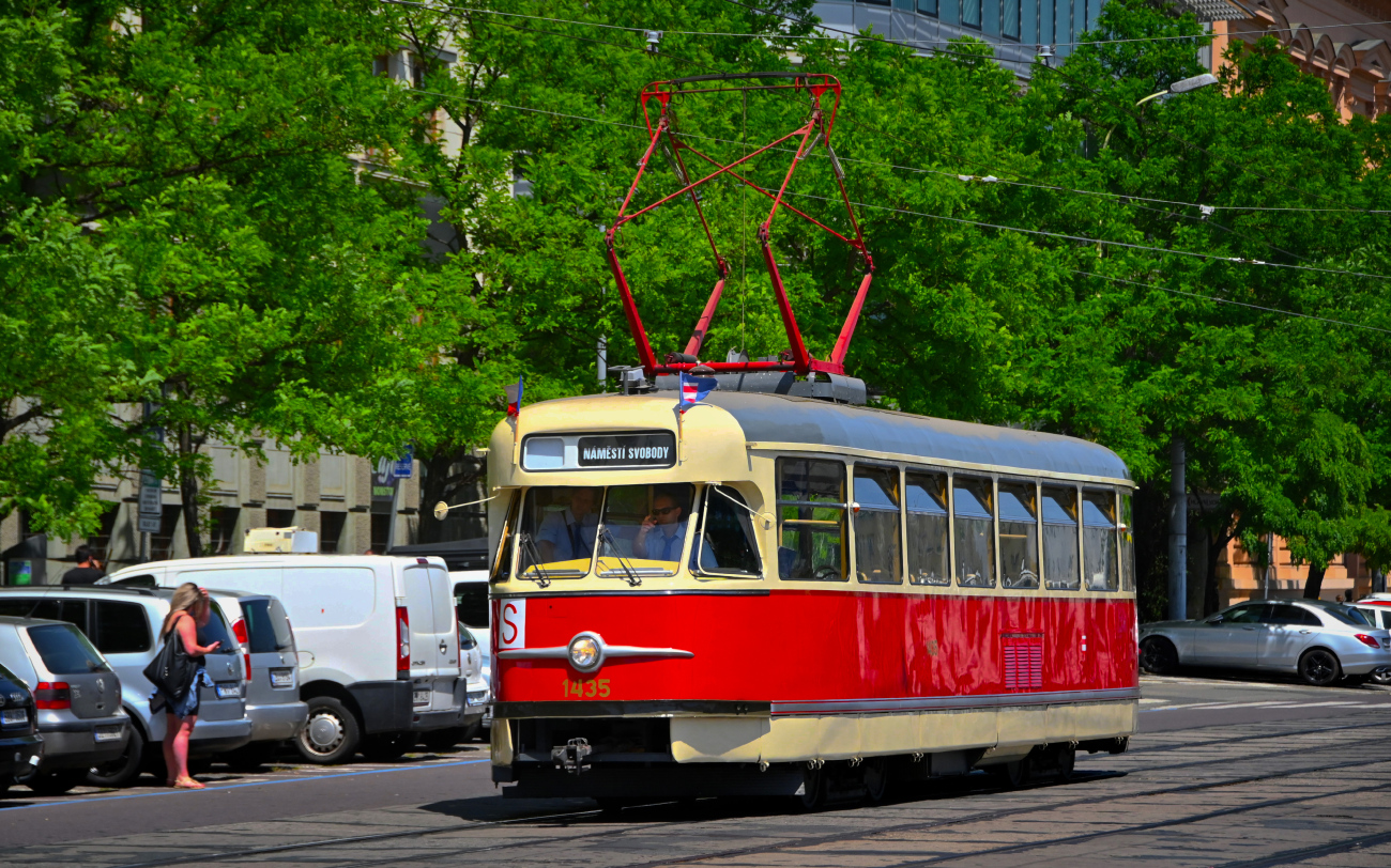 Brno, Tatra T2 # 1435; Brno — Dopravní nostalgie 2022