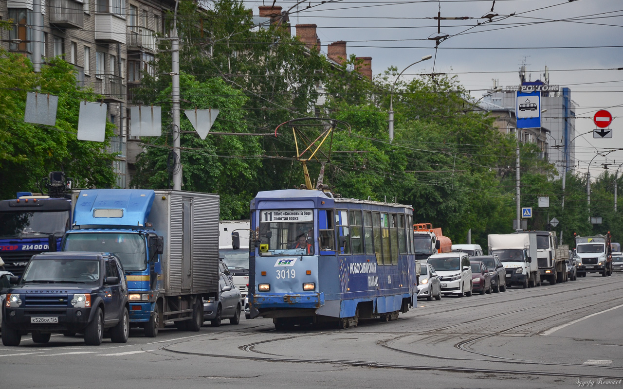 Новосибирск, 71-605 (КТМ-5М3) № 3019