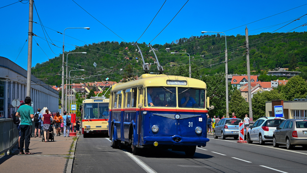 Брно, Škoda 7Tr4 № 31; Брно — Dopravní nostalgie 2022