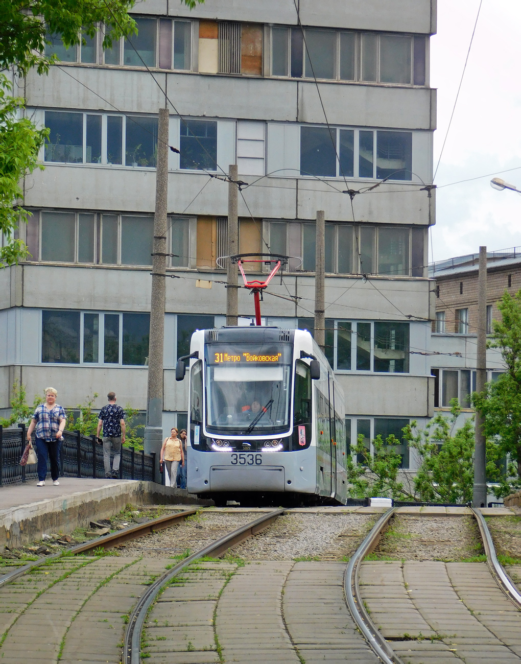 Москва, 71-414 (Pesa Fokstrot) № 3536