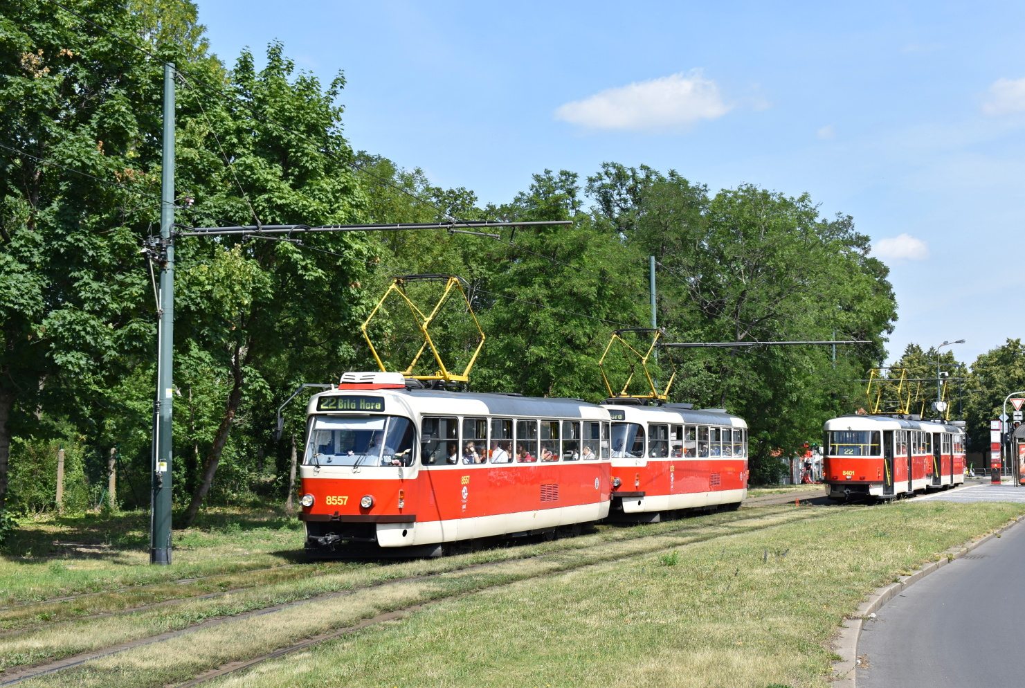 Прага, Tatra T3R.P № 8557