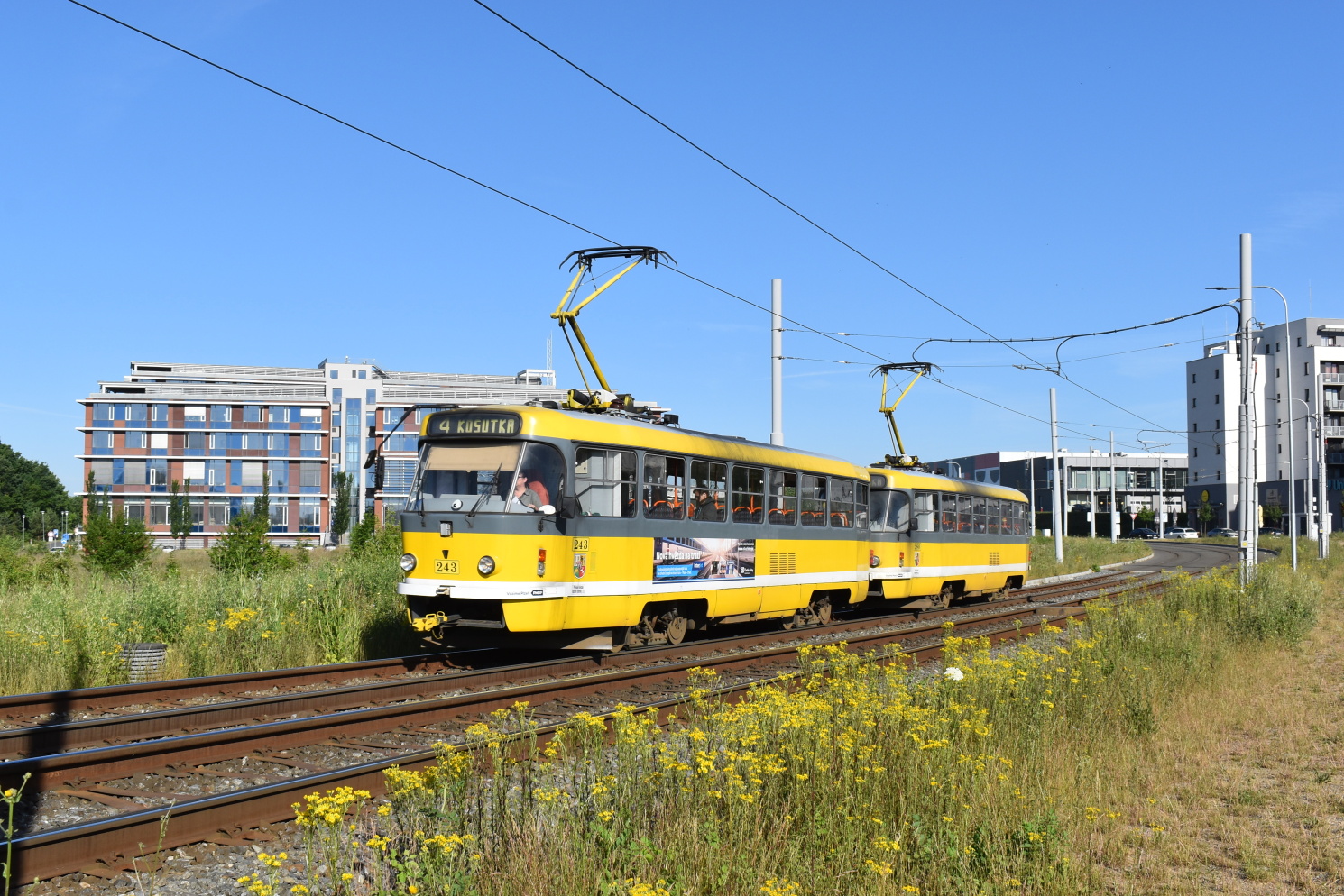 Пльзень, Tatra T3R.P № 243