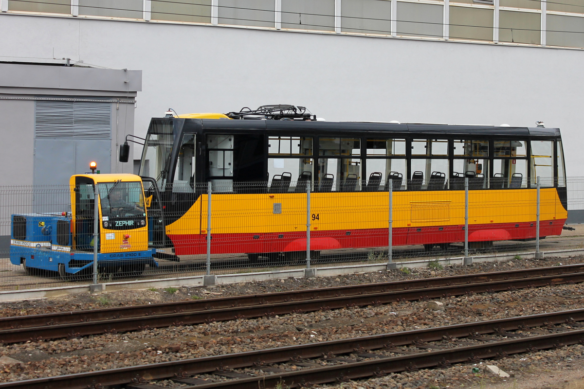 Grudziądz, Konstal 805NaMM № 94; Bydgoszcz — PESA Bydgoszcz factory