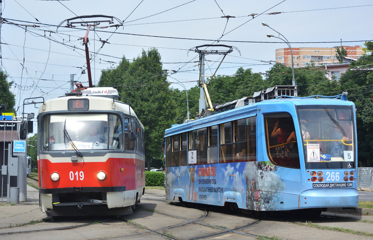 Краснодар, Tatra T3SU КВР МРПС № 019; Краснодар, 71-623-02 № 266