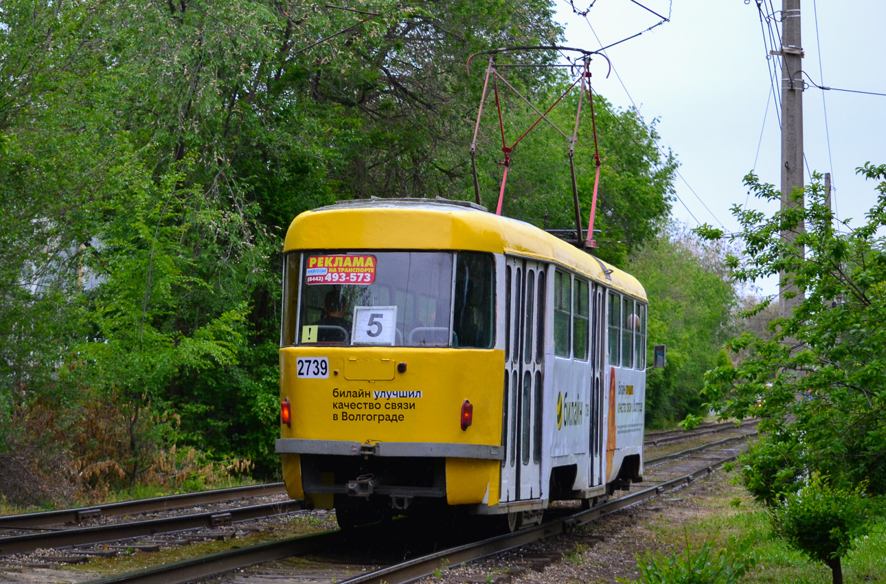 Волгоград, Tatra T3SU № 2739