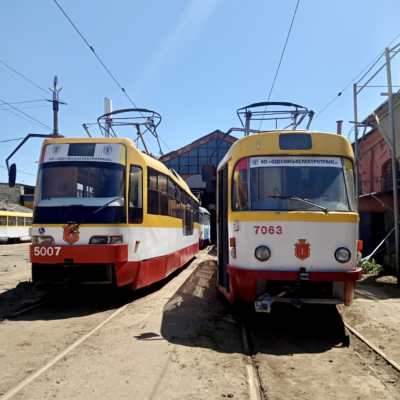 Одесса, T3 КВП Од № 5007; Одесса, Tatra T3SUCS № 7063