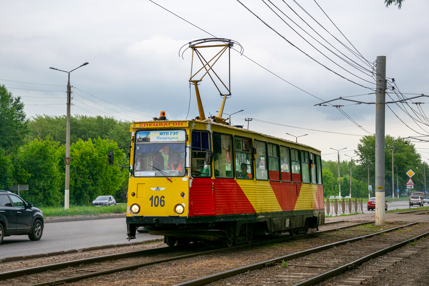 Нижнекамск, 71-605 (КТМ-5М3) № 106