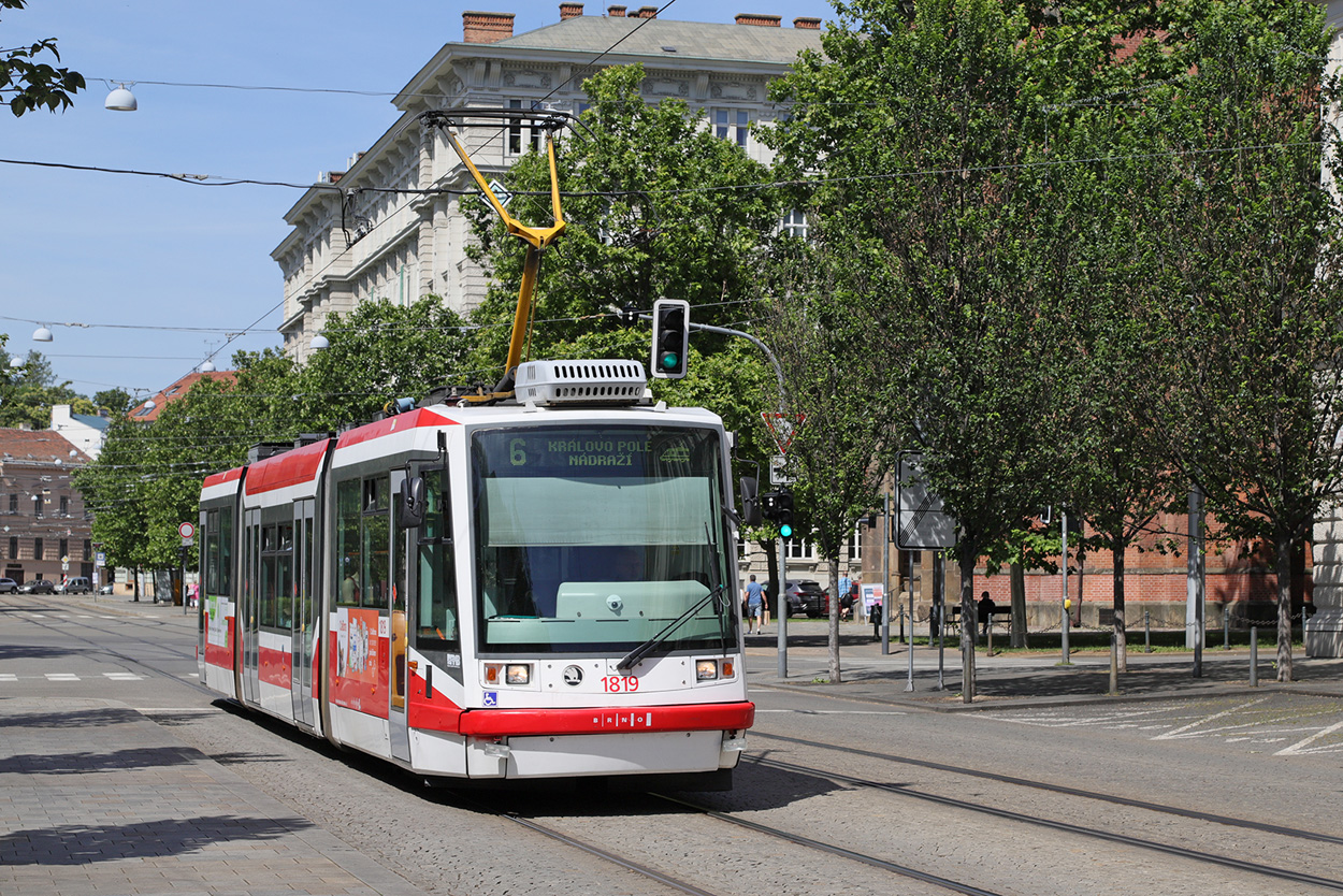 Брно, Škoda 03T6 Anitra № 1819