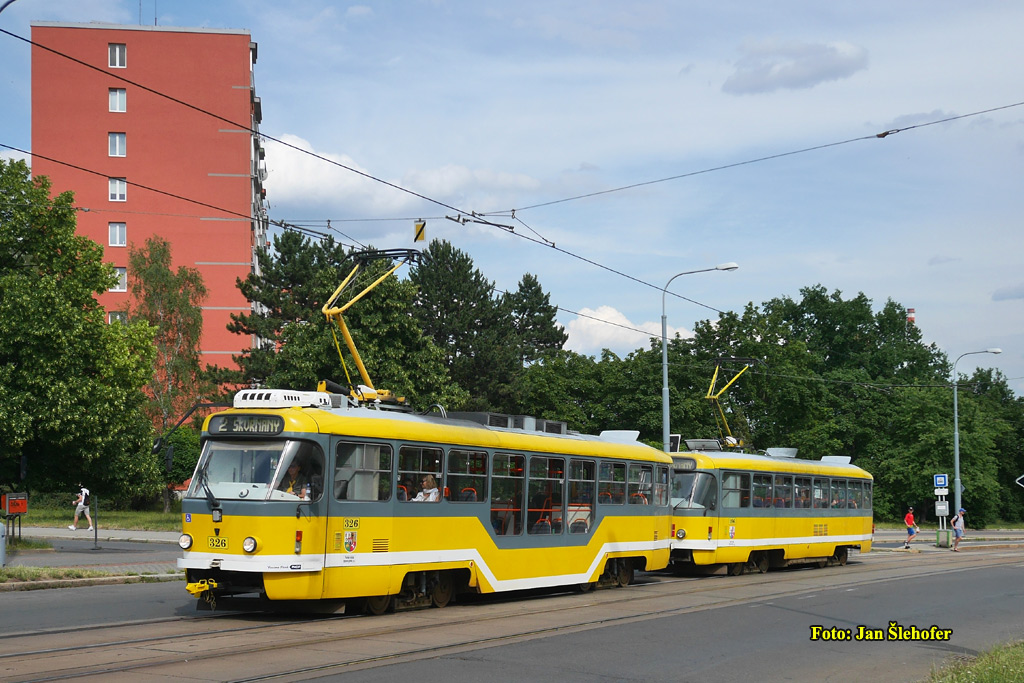 Пльзень, Tatra T3R.PLF № 326