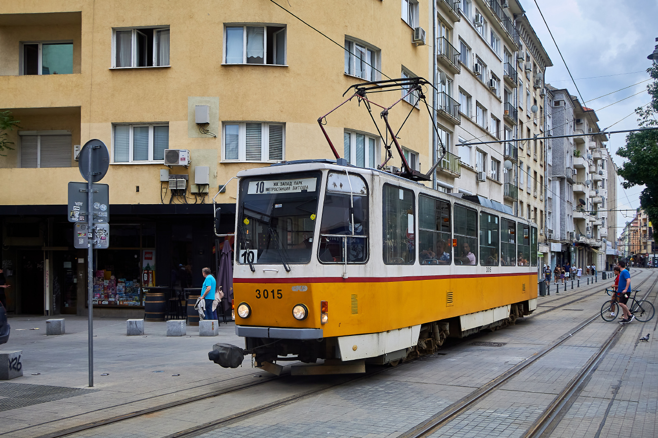 София, Tatra T6A2B № 3015