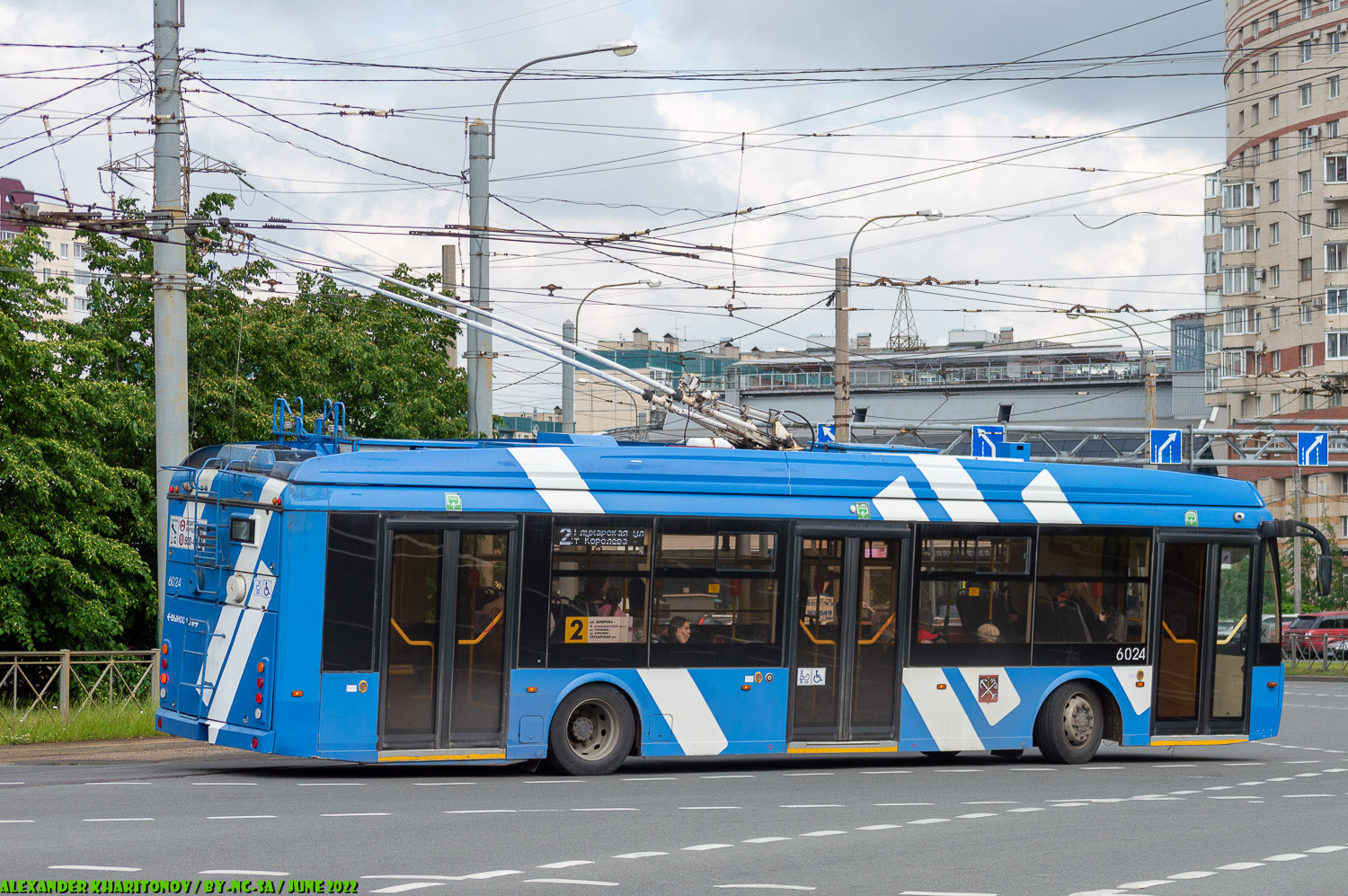 Sankt Petersburg, Trolza-5265.08 “Megapolis” Nr. 6024